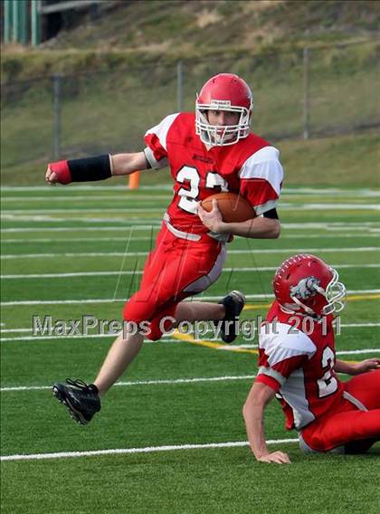 Thumbnail 1 in  Port Allegany vs Redbank Valley (PIAA District IX Class A Semifinal) photogallery.