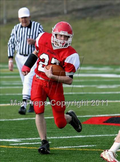 Thumbnail 3 in  Port Allegany vs Redbank Valley (PIAA District IX Class A Semifinal) photogallery.