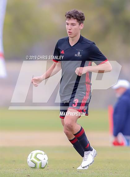 Thumbnail 3 in Brophy College Prep vs. St. John Bosco (Arizona Soccer Showcase) photogallery.
