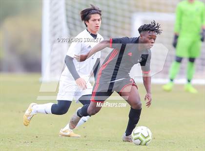 Thumbnail 1 in Brophy College Prep vs. St. John Bosco (Arizona Soccer Showcase) photogallery.