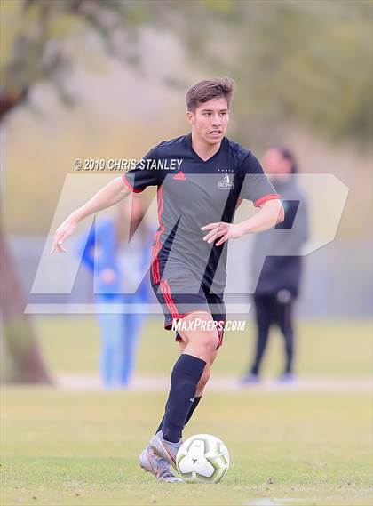 Thumbnail 1 in Brophy College Prep vs. St. John Bosco (Arizona Soccer Showcase) photogallery.