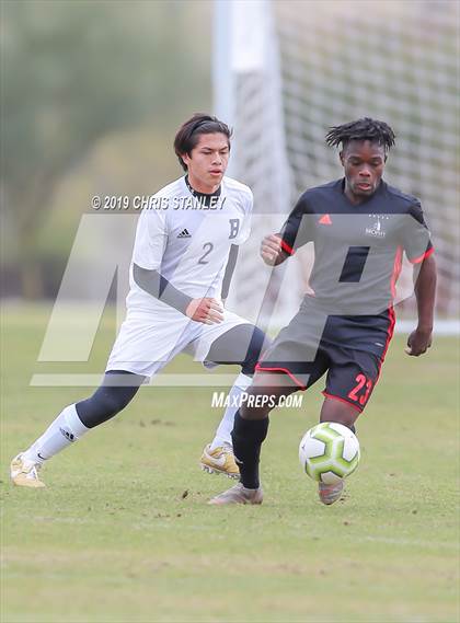 Thumbnail 3 in Brophy College Prep vs. St. John Bosco (Arizona Soccer Showcase) photogallery.