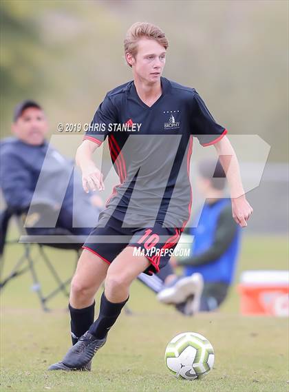 Thumbnail 3 in Brophy College Prep vs. St. John Bosco (Arizona Soccer Showcase) photogallery.