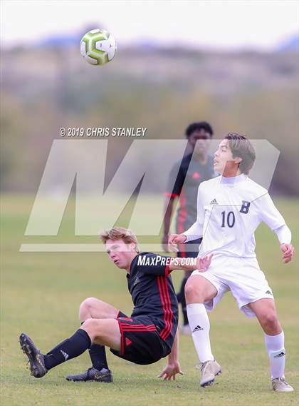 Thumbnail 3 in Brophy College Prep vs. St. John Bosco (Arizona Soccer Showcase) photogallery.