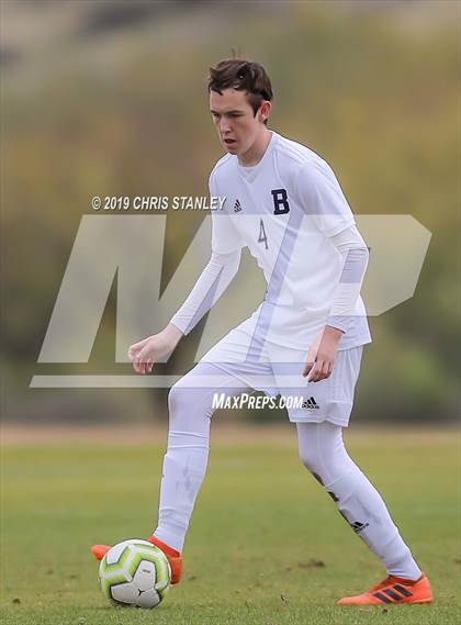 Thumbnail 2 in Brophy College Prep vs. St. John Bosco (Arizona Soccer Showcase) photogallery.