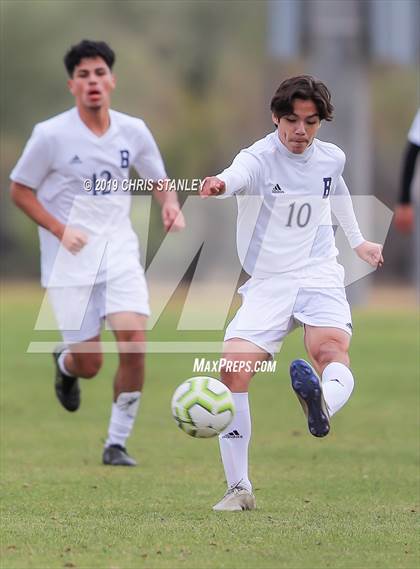 Thumbnail 2 in Brophy College Prep vs. St. John Bosco (Arizona Soccer Showcase) photogallery.