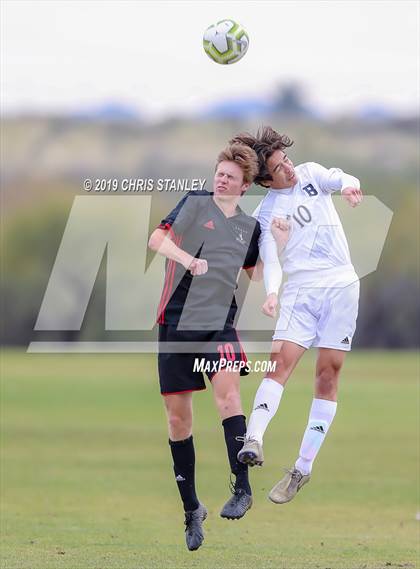 Thumbnail 2 in Brophy College Prep vs. St. John Bosco (Arizona Soccer Showcase) photogallery.