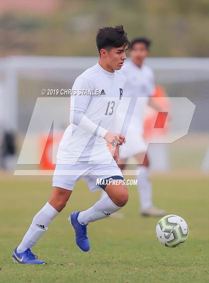 Thumbnail 1 in Brophy College Prep vs. St. John Bosco (Arizona Soccer Showcase) photogallery.