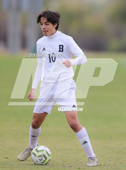 Thumbnail 3 in Brophy College Prep vs. St. John Bosco (Arizona Soccer Showcase) photogallery.