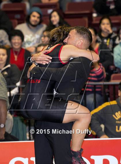 Thumbnail 1 in CIF State Girls Wrestling Championships (Finals & Awards) photogallery.