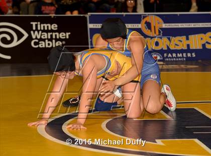 Thumbnail 1 in CIF State Girls Wrestling Championships (Finals & Awards) photogallery.