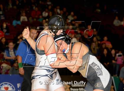 Thumbnail 1 in CIF State Girls Wrestling Championships (Finals & Awards) photogallery.