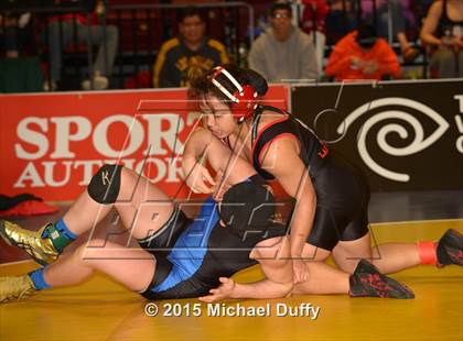 Thumbnail 1 in CIF State Girls Wrestling Championships (Finals & Awards) photogallery.