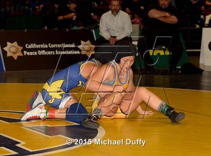 Thumbnail 2 in CIF State Girls Wrestling Championships (Finals & Awards) photogallery.