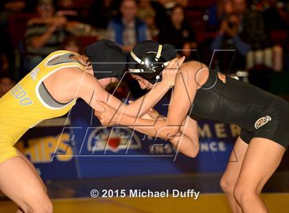 Thumbnail 3 in CIF State Girls Wrestling Championships (Finals & Awards) photogallery.
