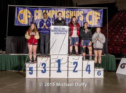 Thumbnail 2 in CIF State Girls Wrestling Championships (Finals & Awards) photogallery.
