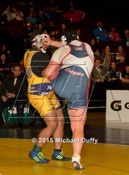 Thumbnail 1 in CIF State Girls Wrestling Championships (Finals & Awards) photogallery.