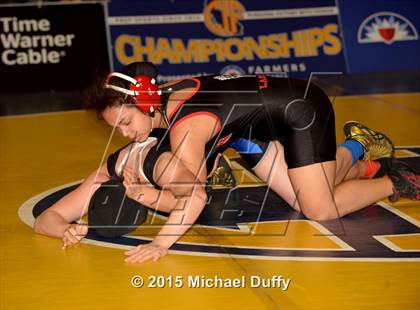 Thumbnail 2 in CIF State Girls Wrestling Championships (Finals & Awards) photogallery.