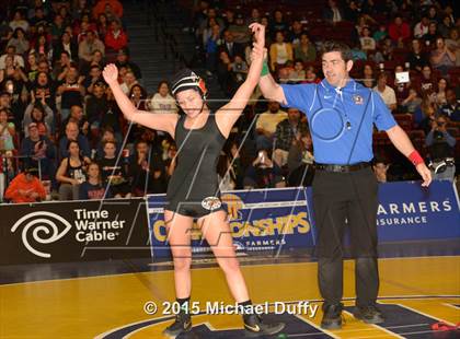 Thumbnail 2 in CIF State Girls Wrestling Championships (Finals & Awards) photogallery.