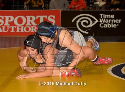 Thumbnail 2 in CIF State Girls Wrestling Championships (Finals & Awards) photogallery.