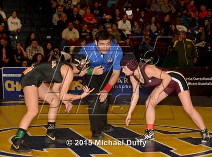 Thumbnail 2 in CIF State Girls Wrestling Championships (Finals & Awards) photogallery.