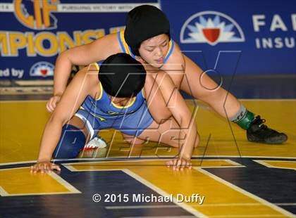 Thumbnail 2 in CIF State Girls Wrestling Championships (Finals & Awards) photogallery.