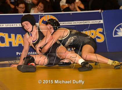 Thumbnail 1 in CIF State Girls Wrestling Championships (Finals & Awards) photogallery.
