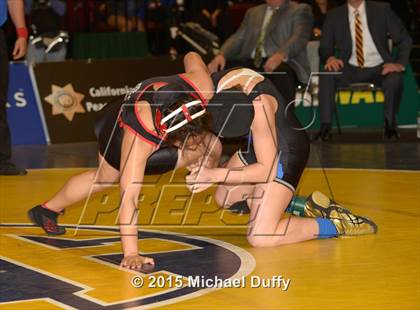 Thumbnail 1 in CIF State Girls Wrestling Championships (Finals & Awards) photogallery.