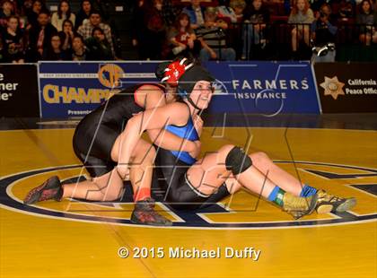 Thumbnail 3 in CIF State Girls Wrestling Championships (Finals & Awards) photogallery.