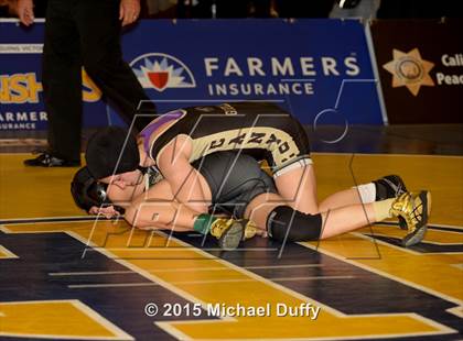 Thumbnail 2 in CIF State Girls Wrestling Championships (Finals & Awards) photogallery.