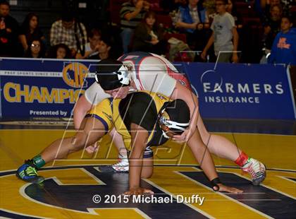 Thumbnail 2 in CIF State Girls Wrestling Championships (Finals & Awards) photogallery.