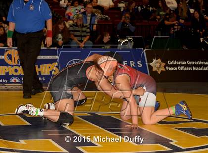 Thumbnail 3 in CIF State Girls Wrestling Championships (Finals & Awards) photogallery.