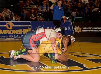 Thumbnail 3 in CIF State Girls Wrestling Championships (Finals & Awards) photogallery.