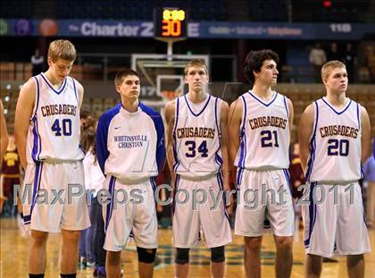 Thumbnail 2 in Lenox vs Whitinsville Christian (MIAA Division 3 Semifinal) photogallery.