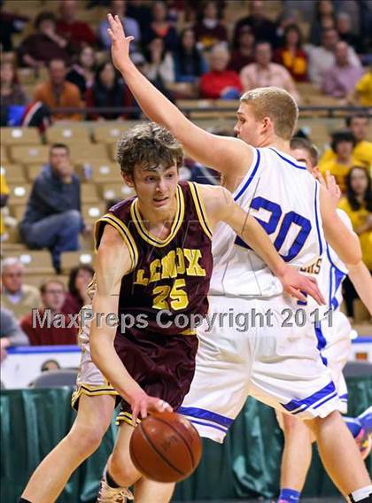 Thumbnail 1 in Lenox vs Whitinsville Christian (MIAA Division 3 Semifinal) photogallery.