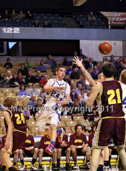 Thumbnail 2 in Lenox vs Whitinsville Christian (MIAA Division 3 Semifinal) photogallery.