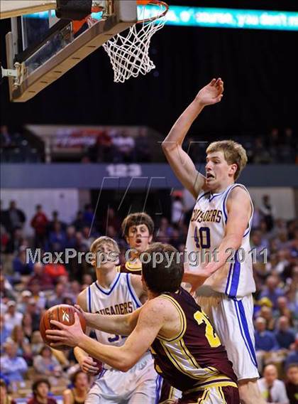 Thumbnail 1 in Lenox vs Whitinsville Christian (MIAA Division 3 Semifinal) photogallery.