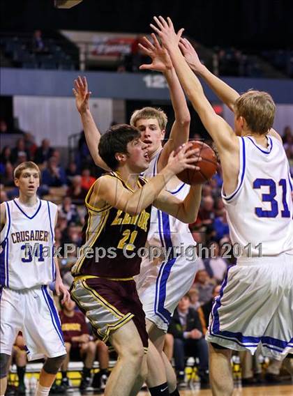 Thumbnail 3 in Lenox vs Whitinsville Christian (MIAA Division 3 Semifinal) photogallery.