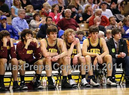 Thumbnail 2 in Lenox vs Whitinsville Christian (MIAA Division 3 Semifinal) photogallery.