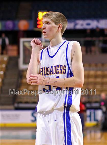Thumbnail 3 in Lenox vs Whitinsville Christian (MIAA Division 3 Semifinal) photogallery.