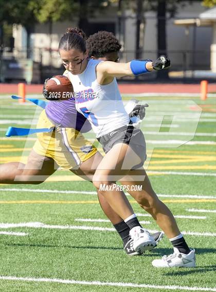 Thumbnail 3 in Clayton Valley Charter vs. Oakland Tech (Green and Gold Invitational-SRVHS) photogallery.