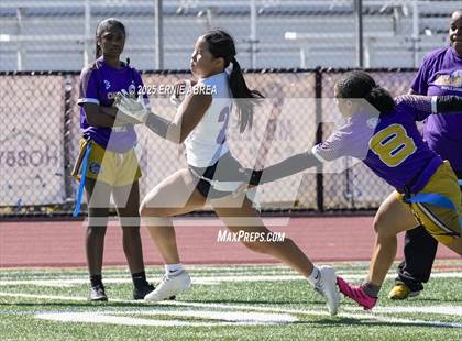 Thumbnail 3 in Clayton Valley Charter vs. Oakland Tech (Green and Gold Invitational-SRVHS) photogallery.