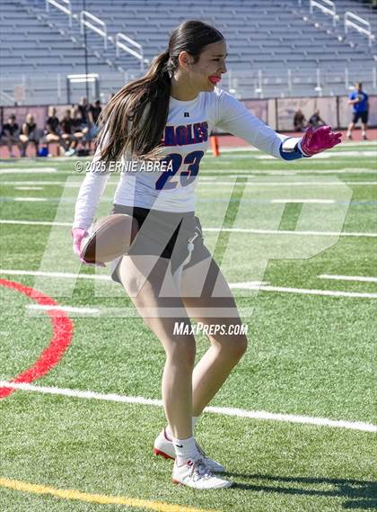 Thumbnail 1 in Clayton Valley Charter vs. Oakland Tech (Green and Gold Invitational-SRVHS) photogallery.