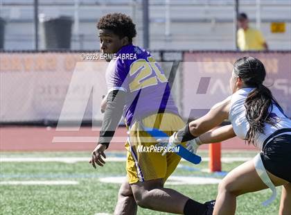 Thumbnail 2 in Clayton Valley Charter vs. Oakland Tech (Green and Gold Invitational-SRVHS) photogallery.