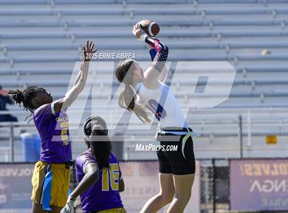 Thumbnail 3 in Clayton Valley Charter vs. Oakland Tech (Green and Gold Invitational-SRVHS) photogallery.
