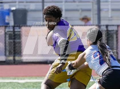 Thumbnail 3 in Clayton Valley Charter vs. Oakland Tech (Green and Gold Invitational-SRVHS) photogallery.