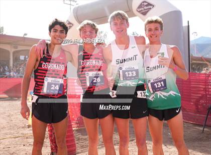 Thumbnail 1 in CHSAA 4A Cross Country Final photogallery.