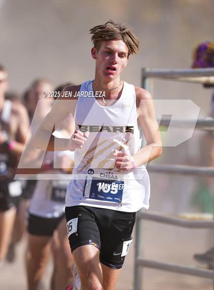 Thumbnail 1 in CHSAA 4A Cross Country Final photogallery.