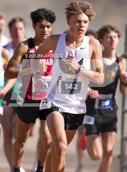 Thumbnail 1 in CHSAA 4A Cross Country Final photogallery.