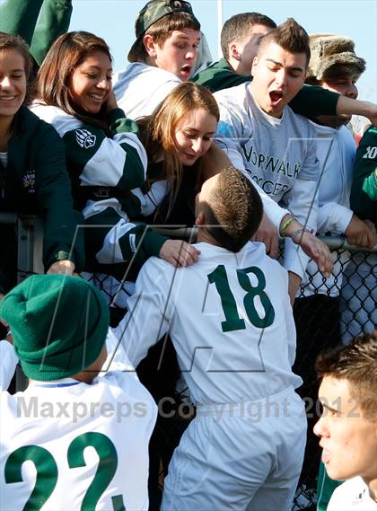 Thumbnail 3 in Norwalk vs Fairfield Prep (CIAC Class LL Final) photogallery.
